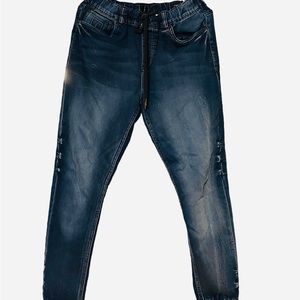 Draw String Jagger Style Jean - Denim 32